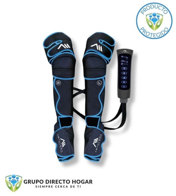 Presoterapia XXL y 3XL de Viaje para Piernas con Ondulación y Termoterapia