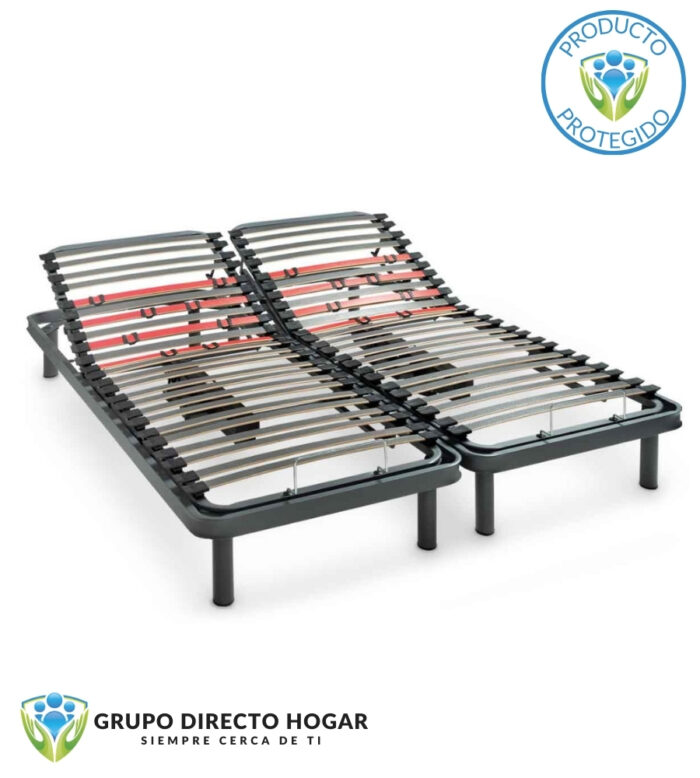 Somier Electrico 2 Cuerpos KOMFORT