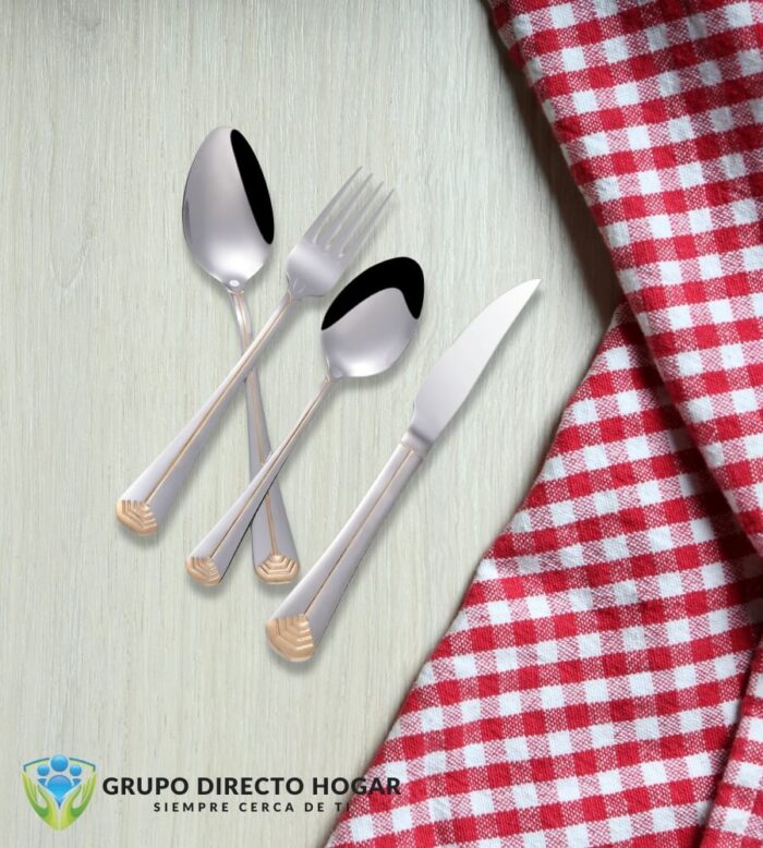 Cuberteria Vertice Satinada 113 PZS