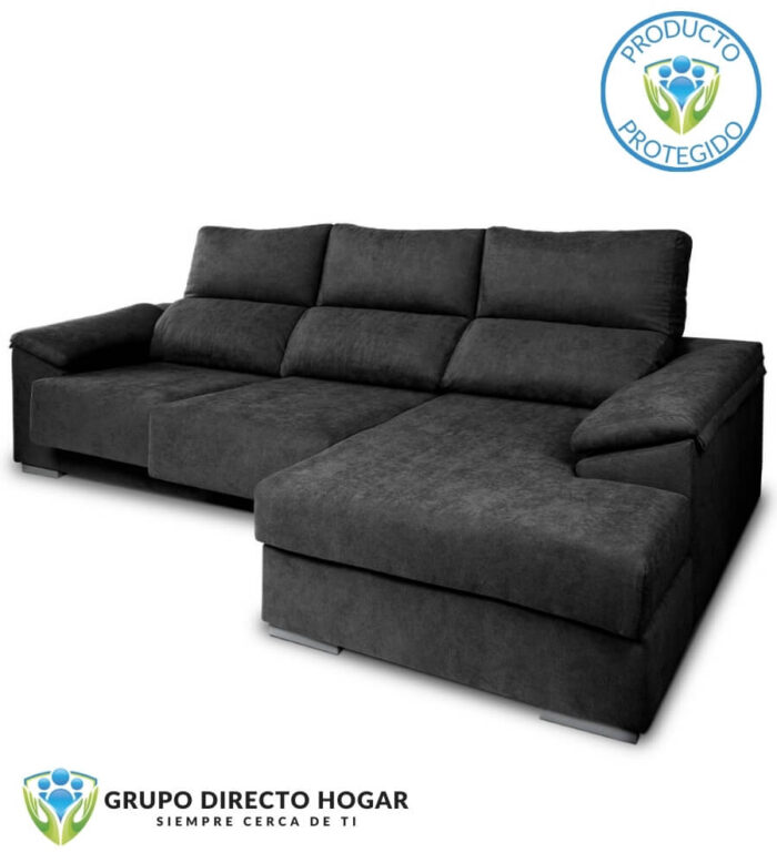Chaise Longue Talismán Relax con 2 Puf