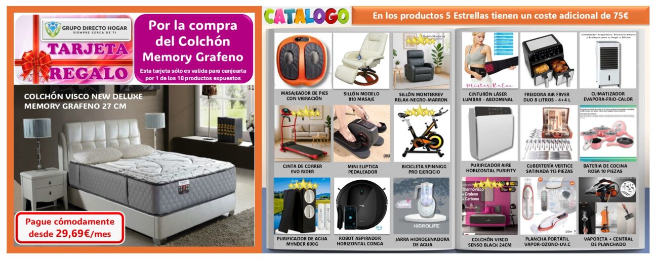 11 BANNER LINEA 2 Colchón memory grafeno BANNER LINEA 2
