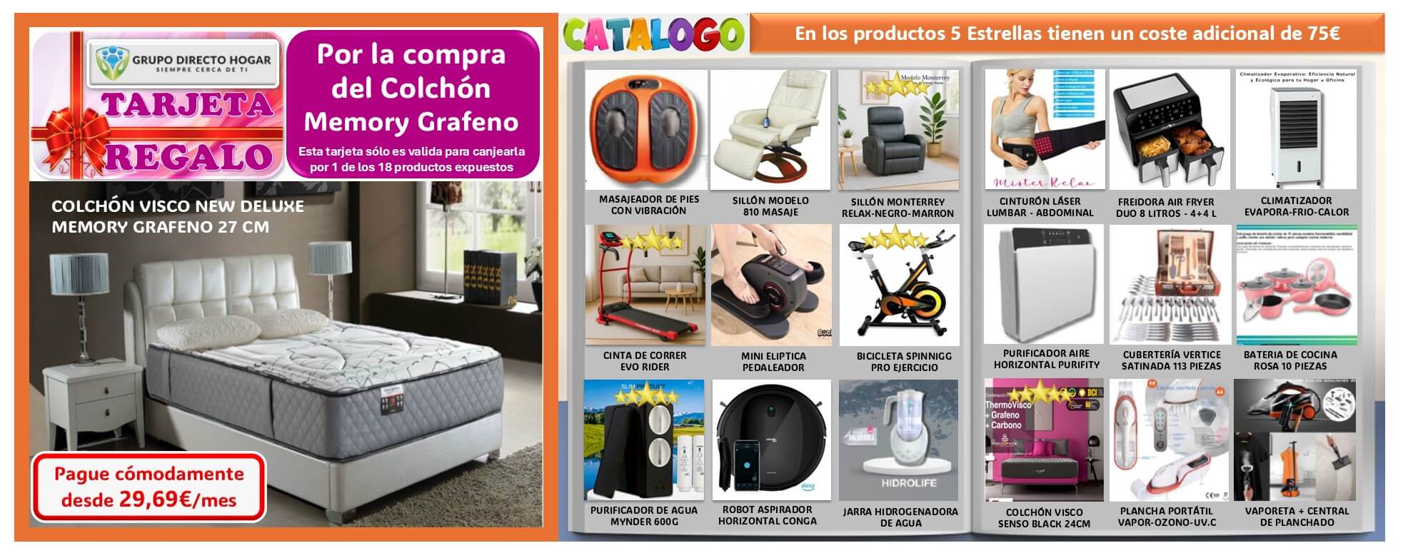 11 BANNER LINEA 2 Colchón memory grafeno BANNER LINEA 2