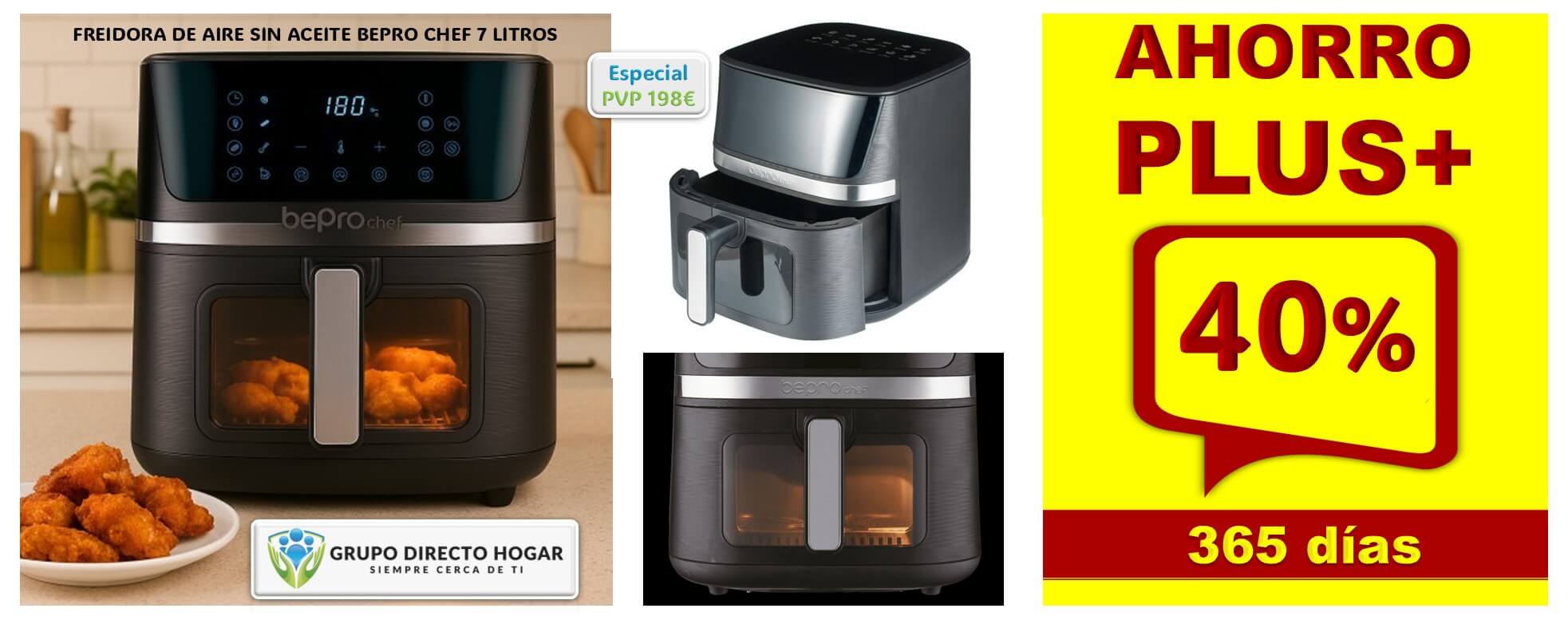 16 BANNER LINEA 2 AHORRO PLUS+ Freidora bepro chef