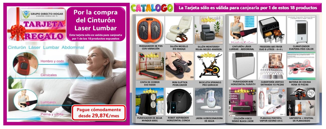 19 BANNER LINEA 2 TARJETA GDH18 - Cinturón de masaje